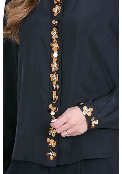 Camicia fiori in seta FORTE FORTE | Camicie | 14354MYSHIRT8000